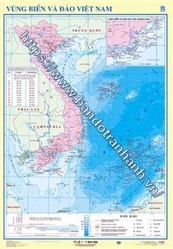 Bản đồ Vùng biển và đảo Việt Nam